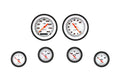 Classic Instruments Velocity White Six Gauge Set - VS01WBLF