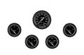 Classic Instruments AutoCross Gray Five Gauge Set - AX200GBLF