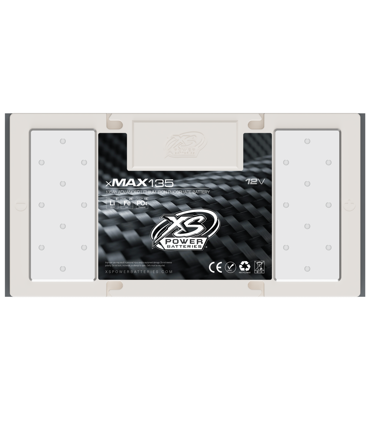 XS Power Lithium 12V Battery - XMAX-135