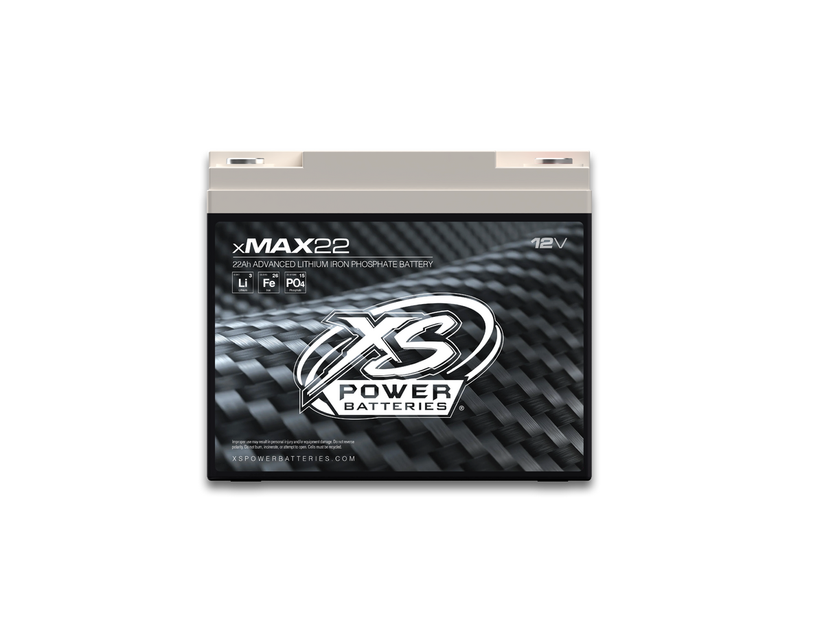 XS Power Lithium 12V Battery - XMAX-22