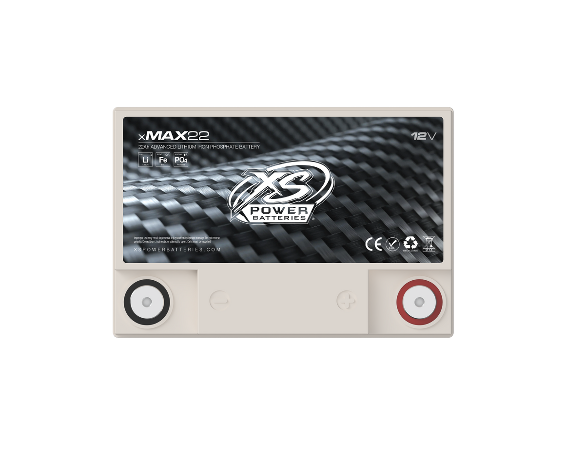 XS Power Lithium 12V Battery - XMAX-22
